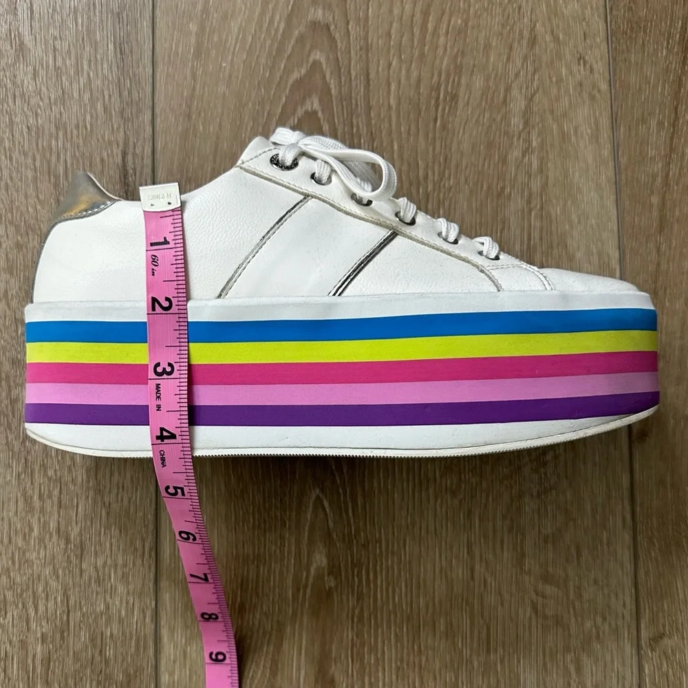 Rare ALDO Nydoilia Platform Sneakers Women’s 8.5 Chunky Sole Lace Up